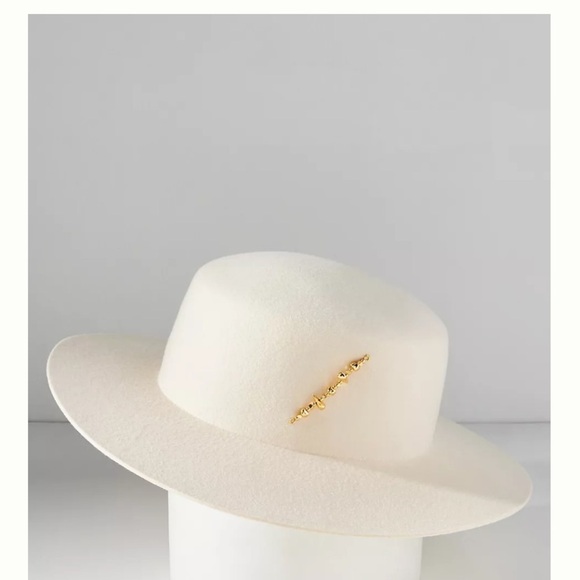 Anthropologie Van Palma jade boater hat size small - Picture 3 of 10